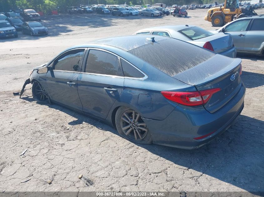 2016 HYUNDAI SONATA 2.4L SE - 5NPE24AF6GH347081