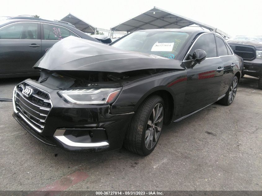2020 AUDI A4 PREMIUM PLUS - WAUHMAF40LN013505