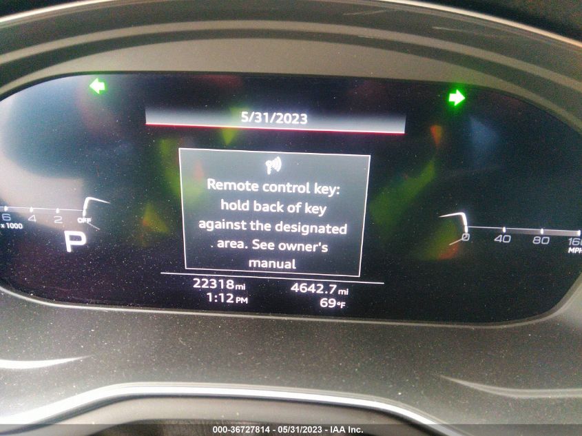 2020 AUDI A4 PREMIUM PLUS - WAUHMAF40LN013505