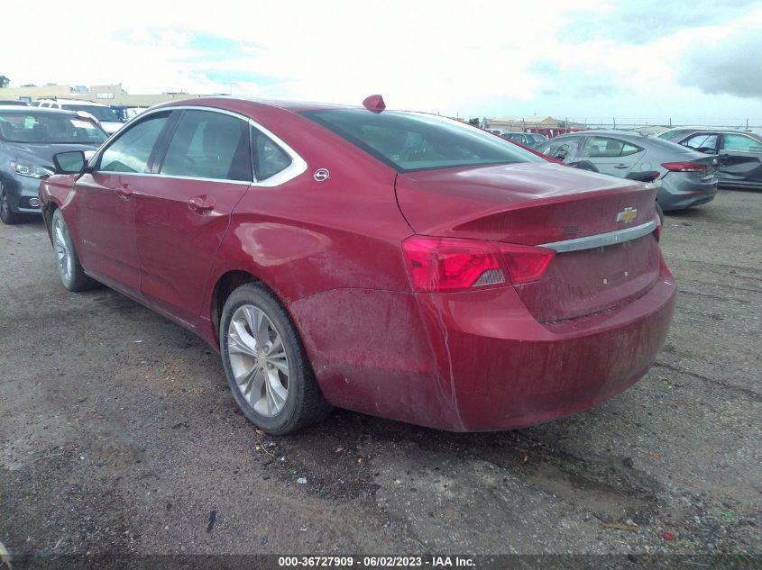 2014 CHEVROLET IMPALA LT - 2G1125S38E9183155