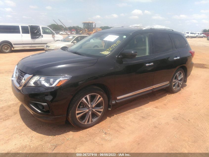 2019 NISSAN PATHFINDER S/SL/SV - 5N1DR2MNXKC588995