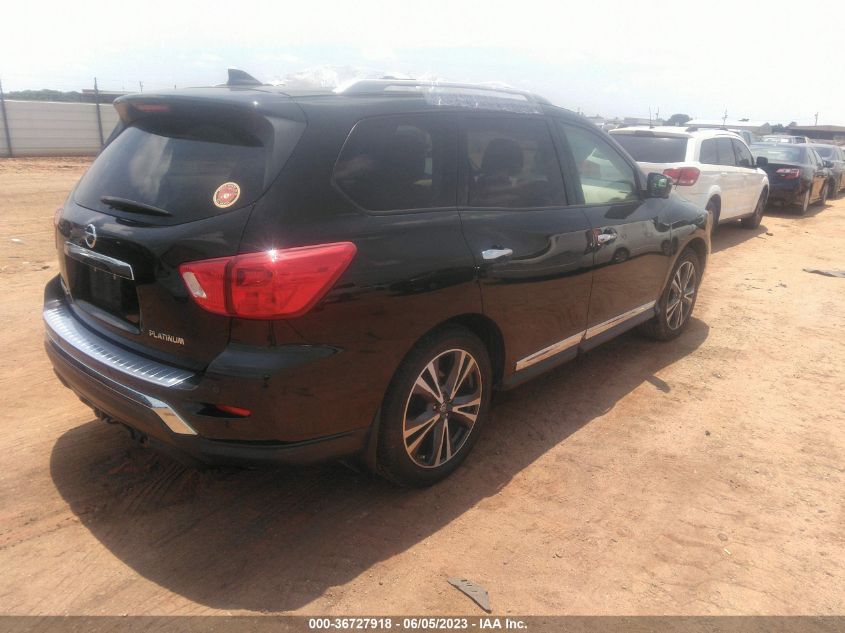 2019 NISSAN PATHFINDER S/SL/SV - 5N1DR2MNXKC588995