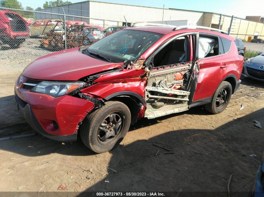 2015 TOYOTA RAV4 LE - 2T3BFREV2FW274756