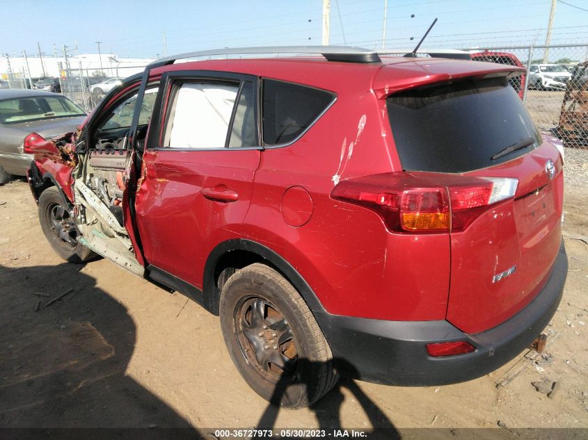 2015 TOYOTA RAV4 LE - 2T3BFREV2FW274756