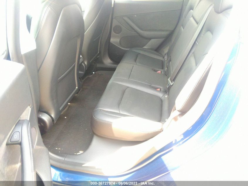 2022 TESLA MODEL Y PERFORMANCE - 7SAYGDEF5NF460799