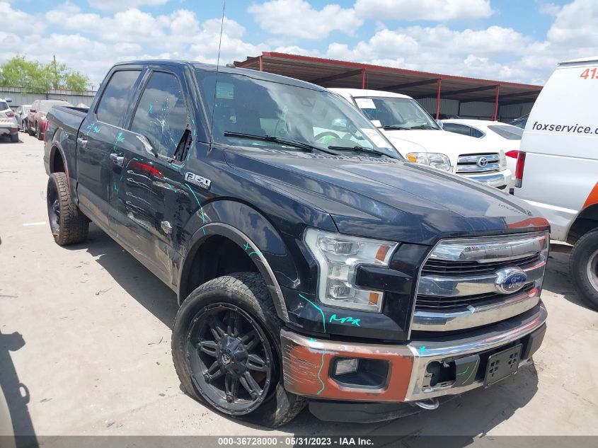 2016 FORD F-150 XLT/XL/LARIAT/PLATINUM - 1FTEW1EGXGFA45776