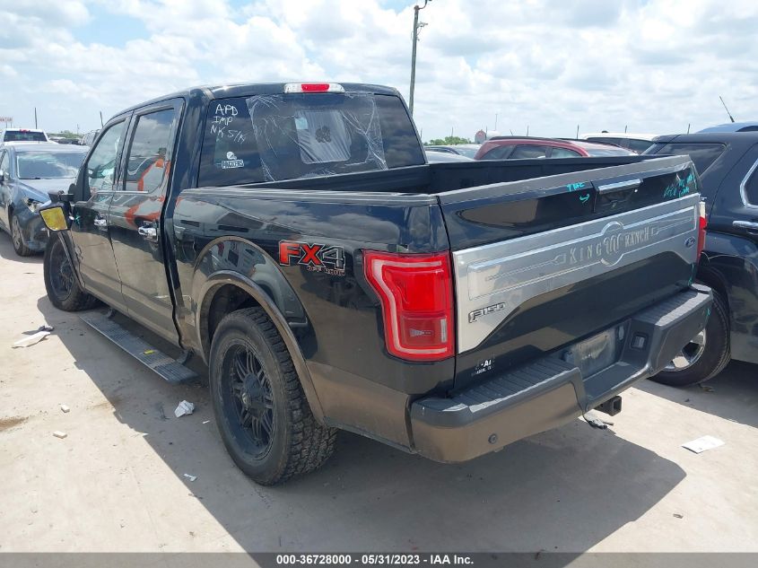 2016 FORD F-150 XLT/XL/LARIAT/PLATINUM - 1FTEW1EGXGFA45776