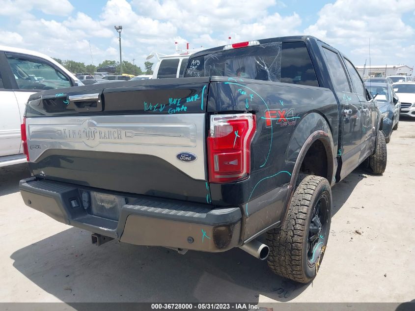 2016 FORD F-150 XLT/XL/LARIAT/PLATINUM - 1FTEW1EGXGFA45776