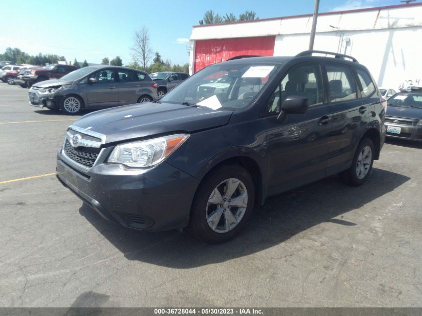 2015 SUBARU FORESTER 2.5I - JF2SJABC6FH533839