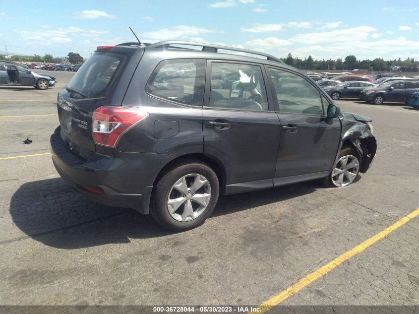 2015 SUBARU FORESTER 2.5I - JF2SJABC6FH533839