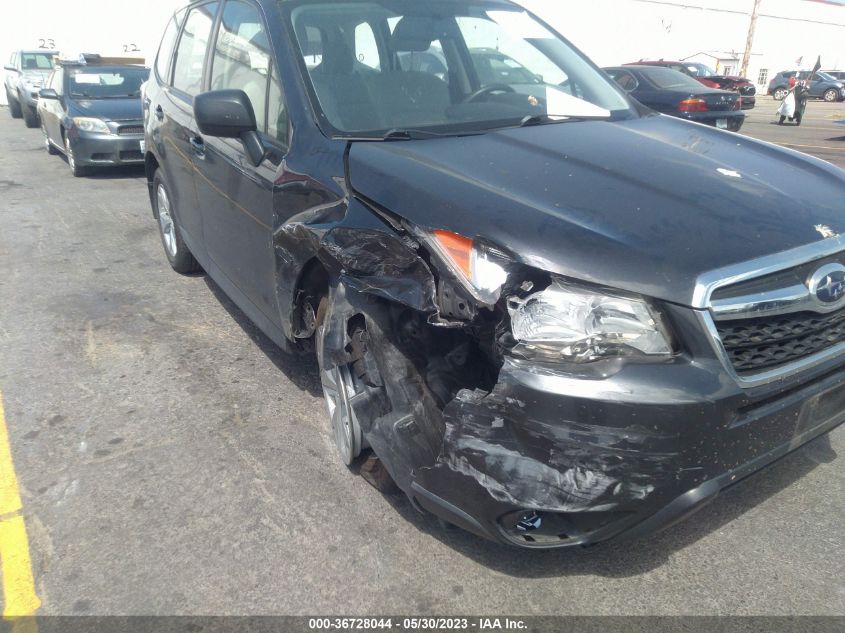 2015 SUBARU FORESTER 2.5I - JF2SJABC6FH533839