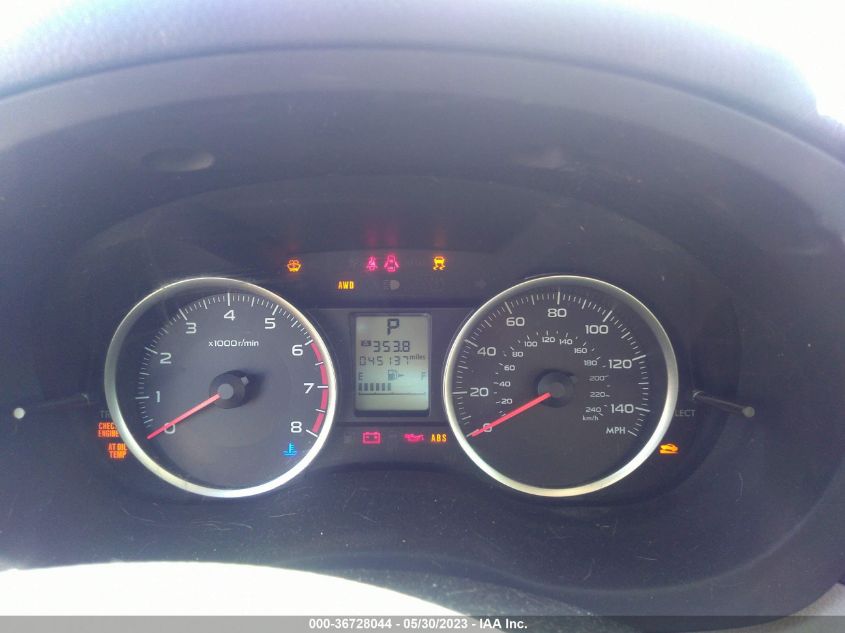 2015 SUBARU FORESTER 2.5I - JF2SJABC6FH533839