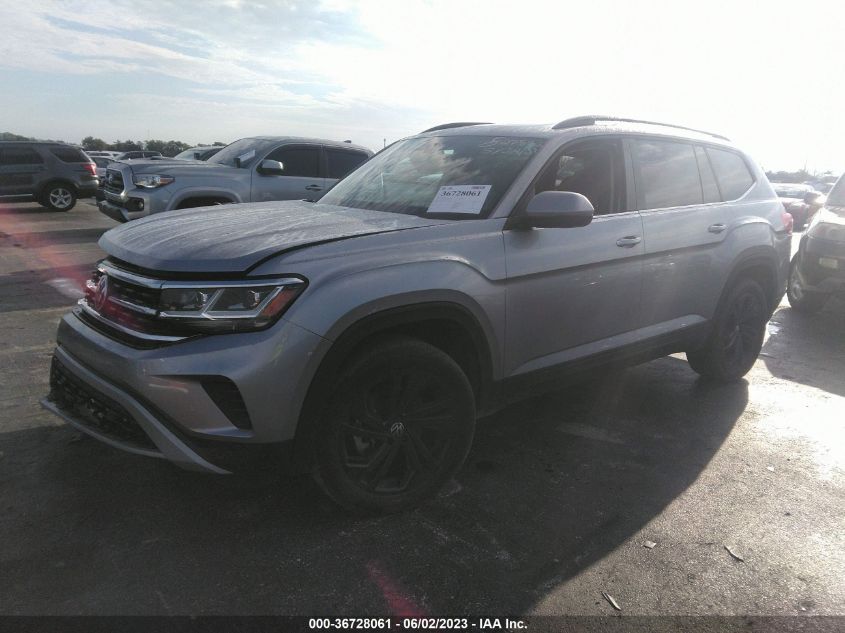 2022 VOLKSWAGEN ATLAS 2.0T SE W/TECHNOLOGY - 1V2JP2CA3NC527843