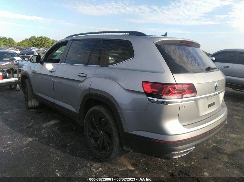 2022 VOLKSWAGEN ATLAS 2.0T SE W/TECHNOLOGY - 1V2JP2CA3NC527843