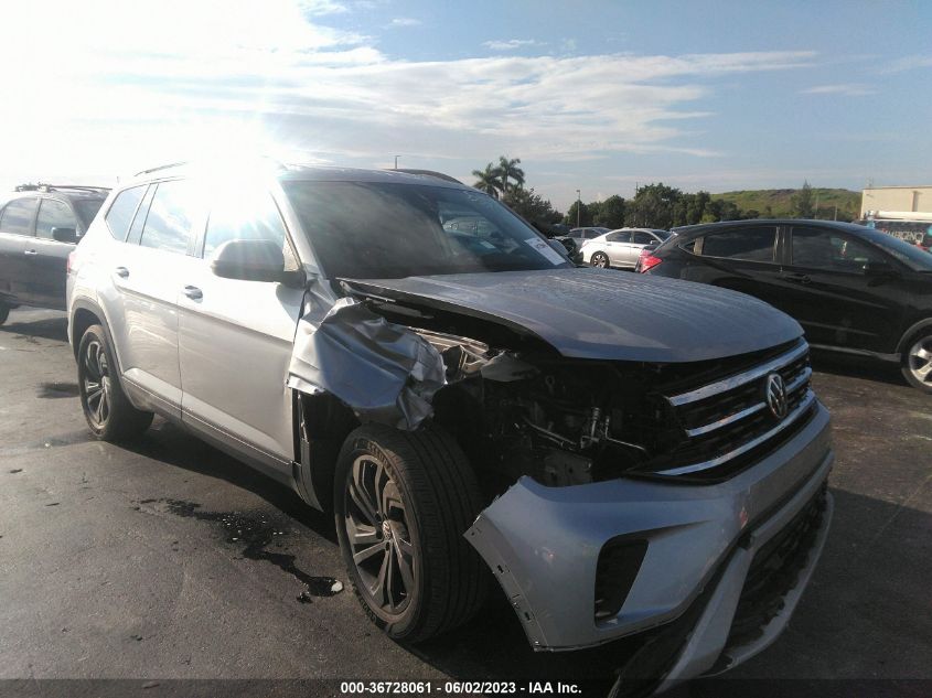 2022 VOLKSWAGEN ATLAS 2.0T SE W/TECHNOLOGY - 1V2JP2CA3NC527843
