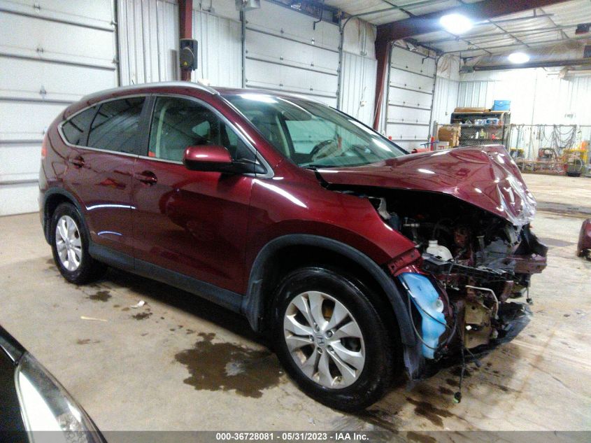 2013 HONDA CR-V EX-L - 5J6RM4H74DL026393