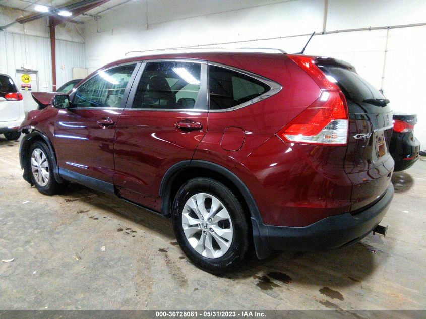 2013 HONDA CR-V EX-L - 5J6RM4H74DL026393