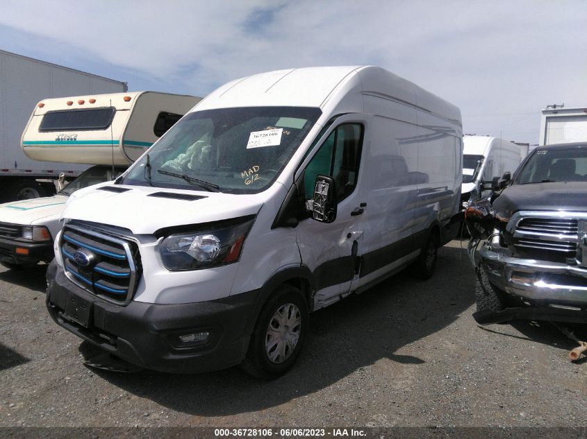 2022 FORD E-TRANSIT CARGO VAN 1FTBW3XK4NKA30064