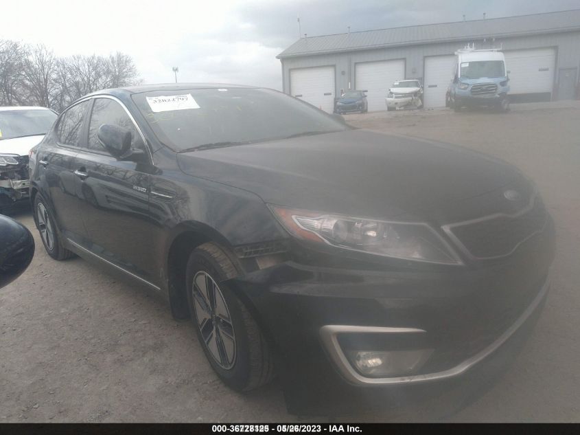 2013 KIA OPTIMA HYBRID LX - KNAGM4AD2D5039867