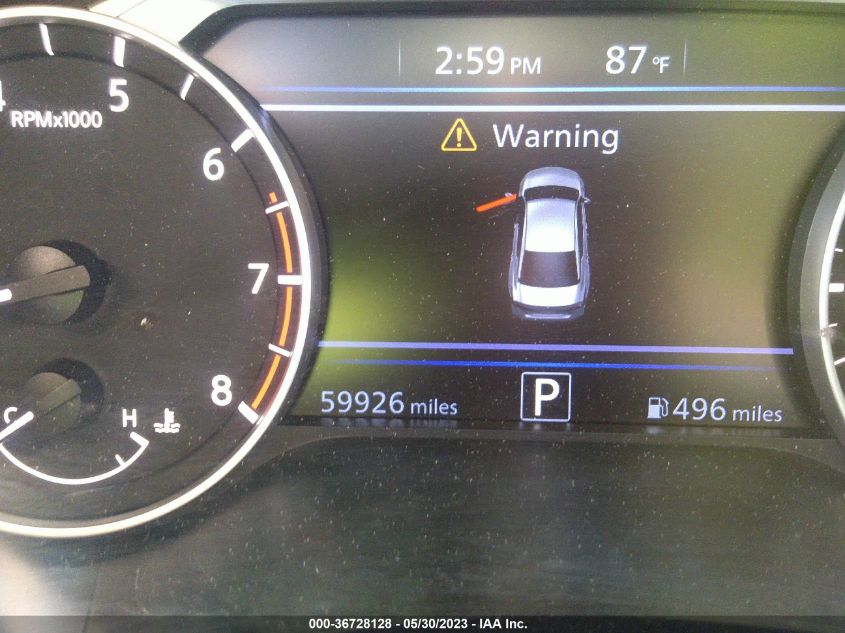 2019 NISSAN ALTIMA 2.5 S - 1N4BL4BVXKC109587
