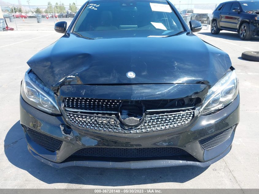 2016 MERCEDES-BENZ C-CLASS C 450 AMG - 55SWF6EB1GU116677