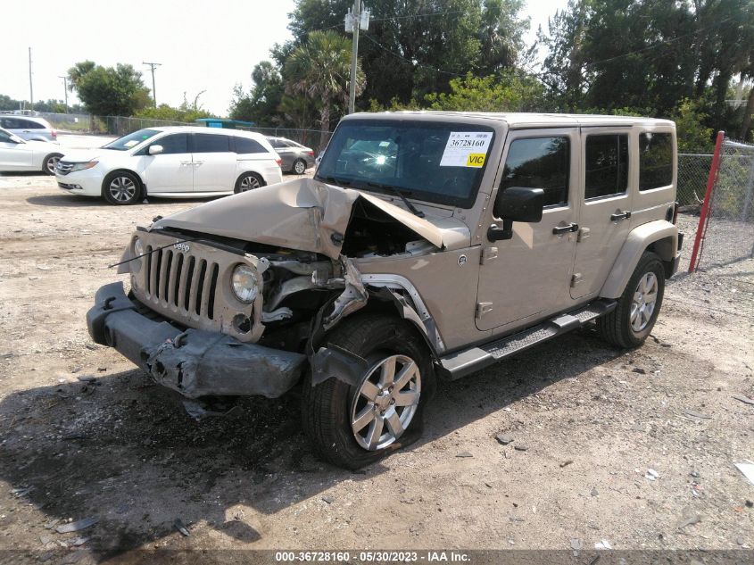 2015 JEEP WRANGLER UNLIMITED SAHARA - 1C4BJWEG6FL732185