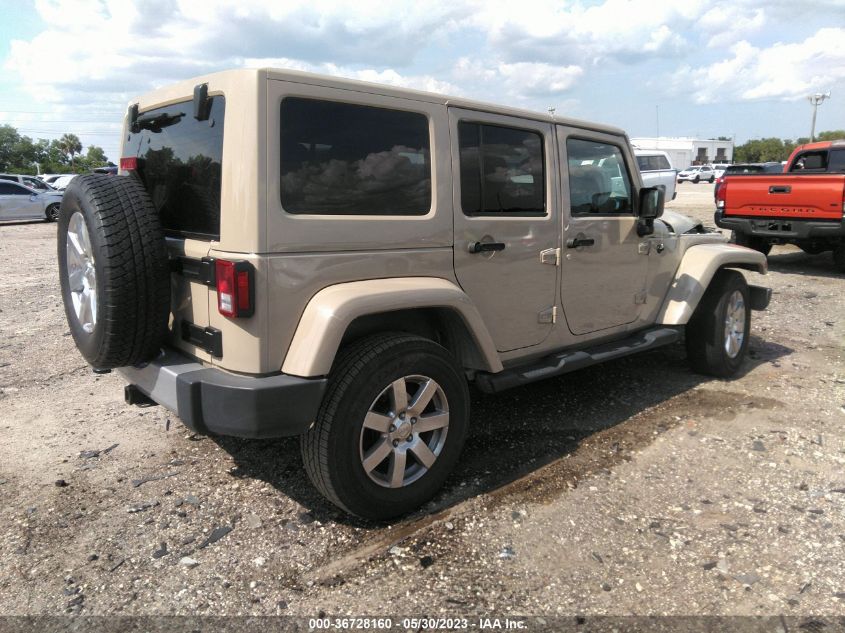 2015 JEEP WRANGLER UNLIMITED SAHARA - 1C4BJWEG6FL732185