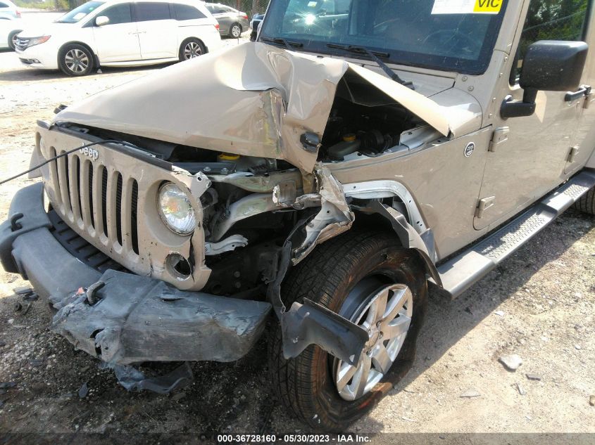 2015 JEEP WRANGLER UNLIMITED SAHARA - 1C4BJWEG6FL732185