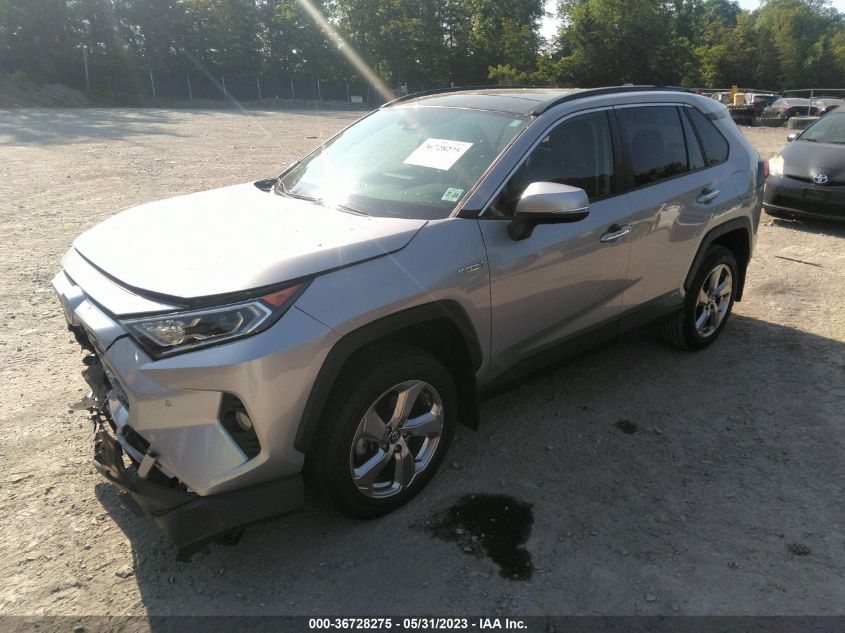 2019 TOYOTA RAV4 HYBRID LIMITED - JTMDWRFV7KD511983