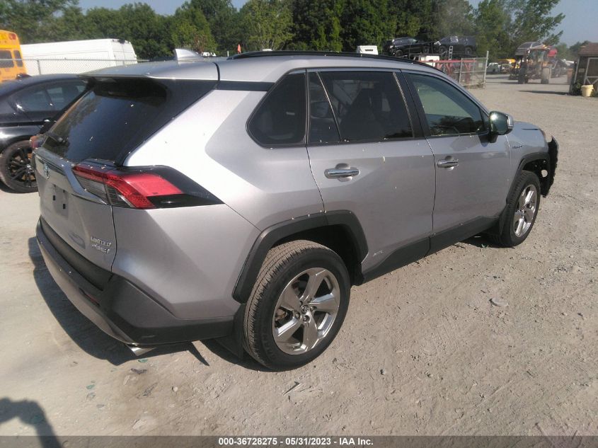 2019 TOYOTA RAV4 HYBRID LIMITED - JTMDWRFV7KD511983