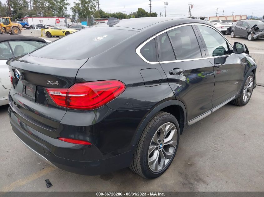 2017 BMW X4 XDRIVE28I - 5UXXW3C57H0T78672