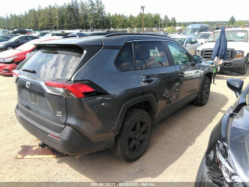 2021 TOYOTA RAV4 LE - 2T3G1RFV0MC167318