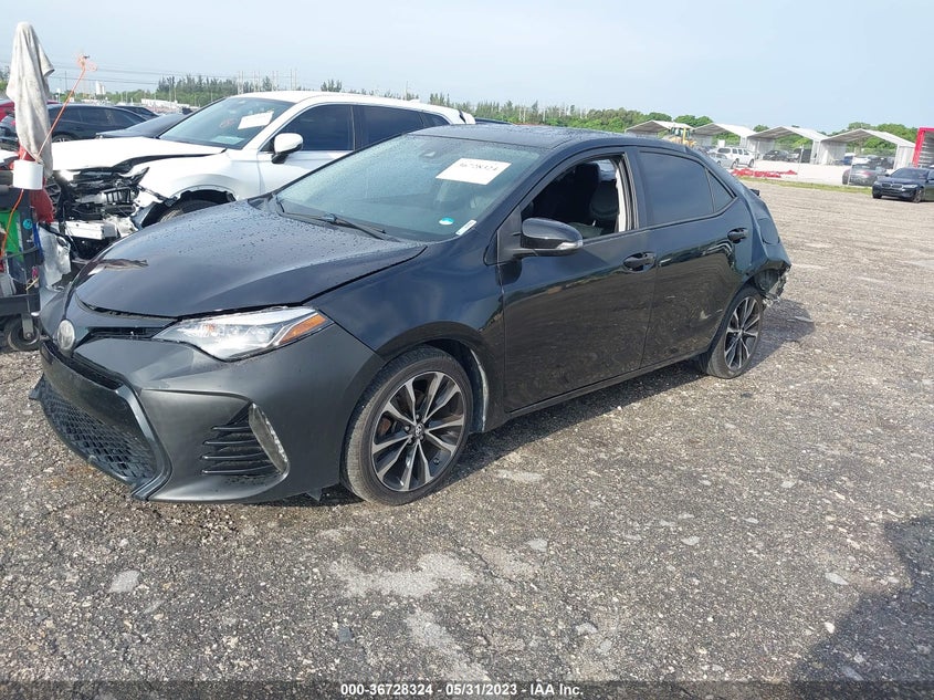 VIN 2T1BURHE7HC833460 2017 TOYOTA COROLLA L/LE/XLE/SE