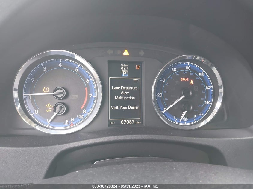 VIN 2T1BURHE7HC833460 2017 TOYOTA COROLLA L/LE/XLE/SE