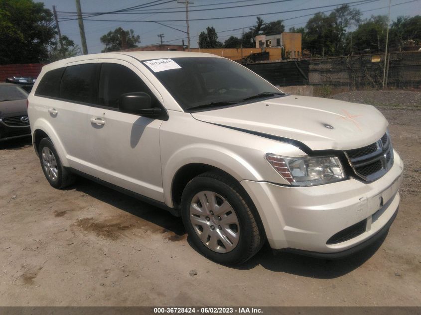 2016 DODGE JOURNEY CANADA VALUE PKG - 3C4PDCABXGT185675