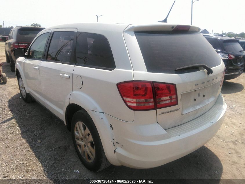 2016 DODGE JOURNEY CANADA VALUE PKG - 3C4PDCABXGT185675
