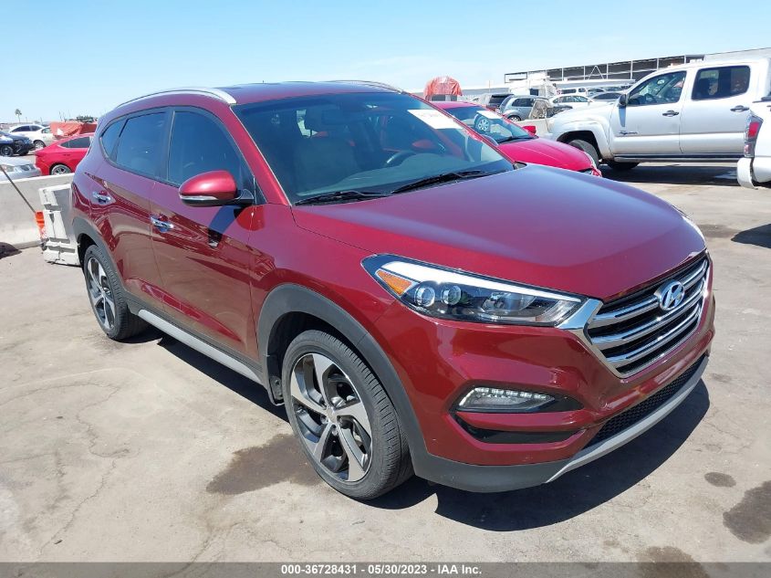 2018 HYUNDAI TUCSON LIMITED - KM8J33A29JU623765