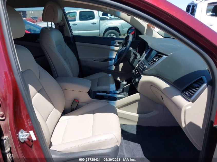 2018 HYUNDAI TUCSON LIMITED - KM8J33A29JU623765