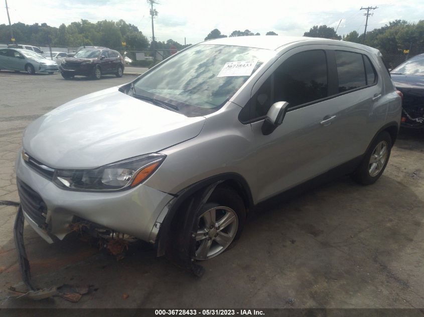 2022 CHEVROLET TRAX LS - KL7CJKSM3NB510017