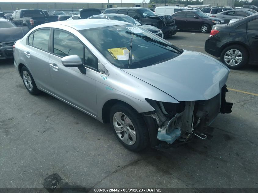2014 HONDA CIVIC SEDAN LX - 19XFB2E54EE077666