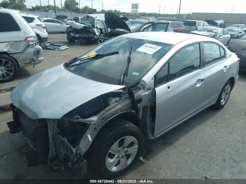 2014 HONDA CIVIC SEDAN LX - 19XFB2E54EE077666