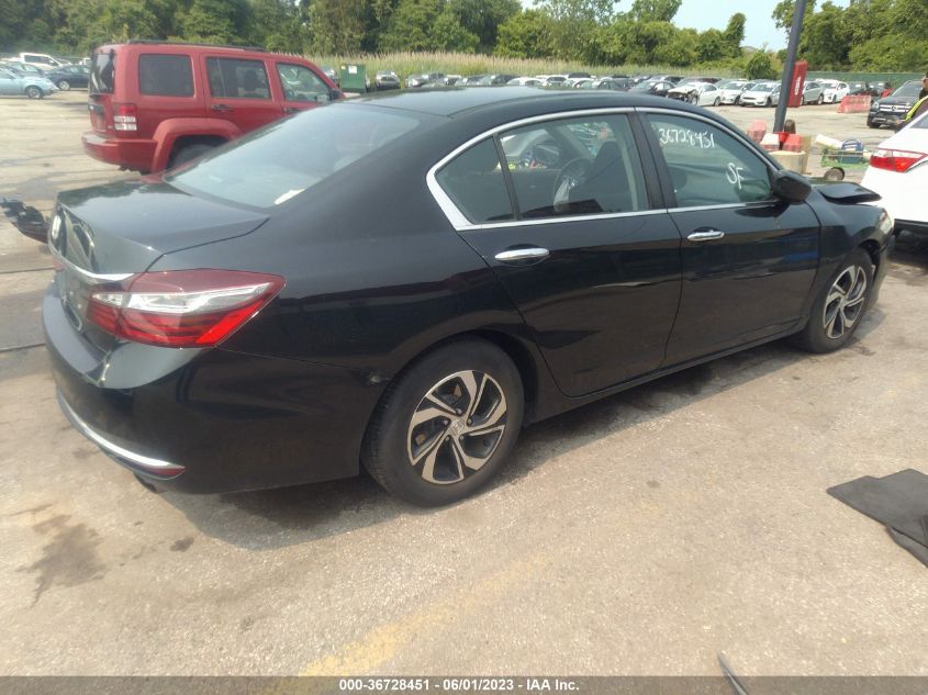 2017 HONDA ACCORD SEDAN LX - 1HGCR2F39HA261621