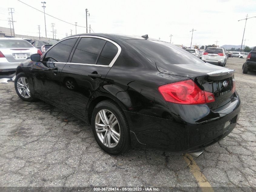 2013 INFINITI G37 SEDAN X - JN1CV6AR8DM763786