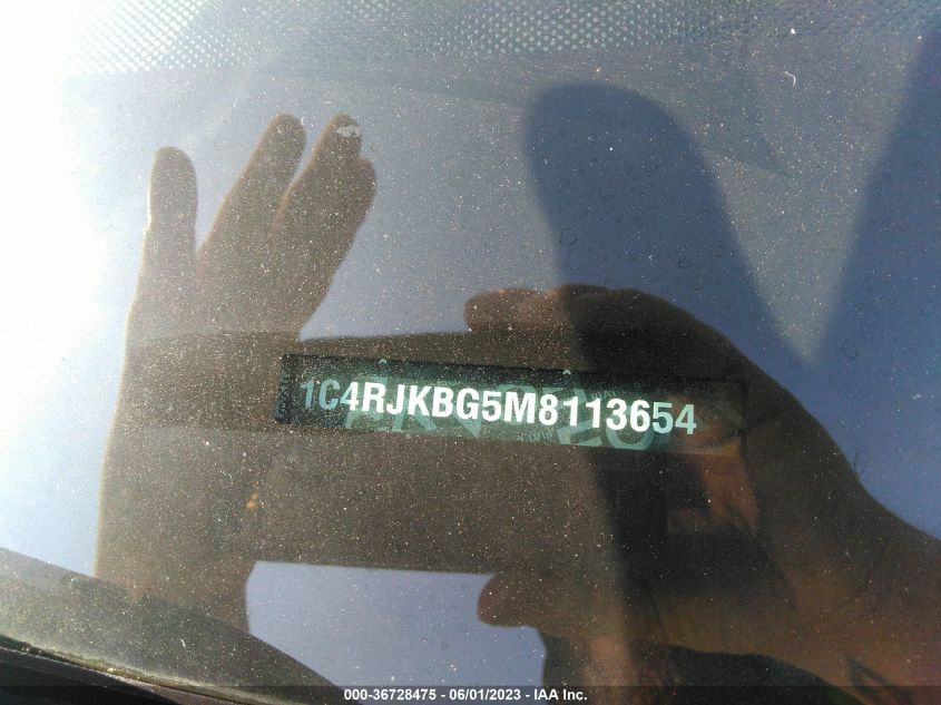 2021 JEEP GRAND CHEROKEE L LIMITED - 1C4RJKBG5M8113654