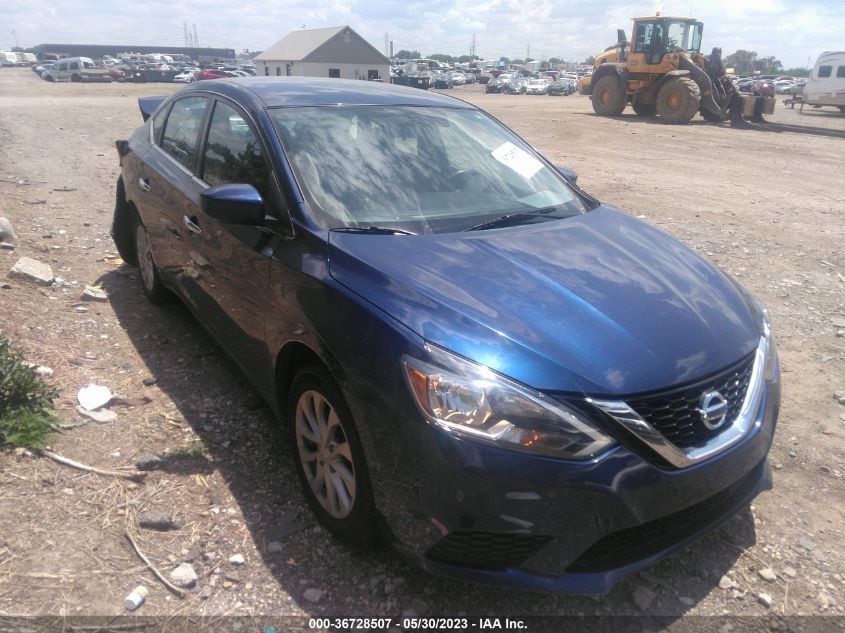 3N1AB7AP3KY306561 Nissan Sentra SV