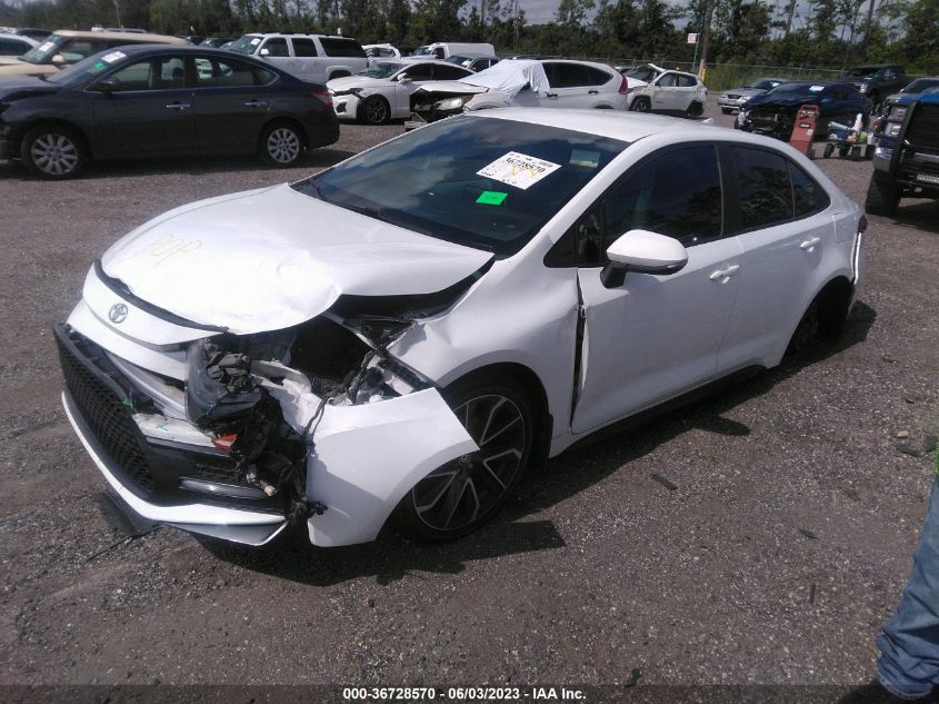 2020 TOYOTA COROLLA SE/NIGHTSHADE - 5YFS4RCE3LP042407
