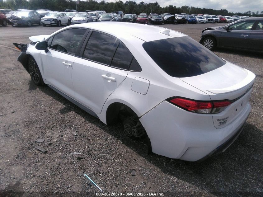 2020 TOYOTA COROLLA SE/NIGHTSHADE - 5YFS4RCE3LP042407