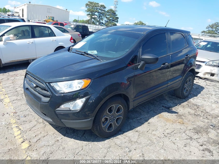 VIN MAJ3P1RE1JC227474 2018 FORD ECOSPORT S