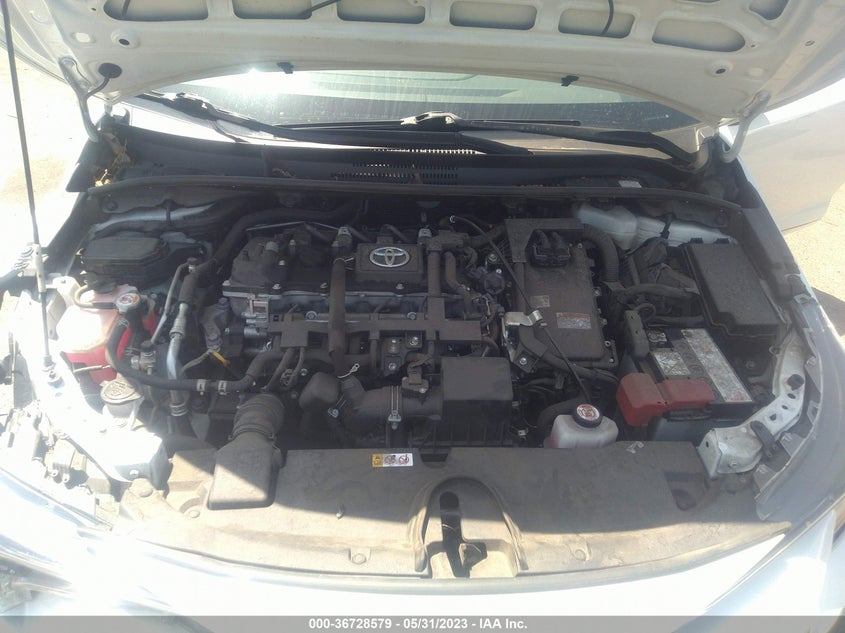 VIN JTDEAMDE2MJ017415 2021 TOYOTA COROLLA HYBRID LE