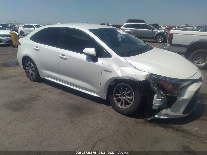 2021 TOYOTA COROLLA HYBRID LE - JTDEAMDE2MJ017415